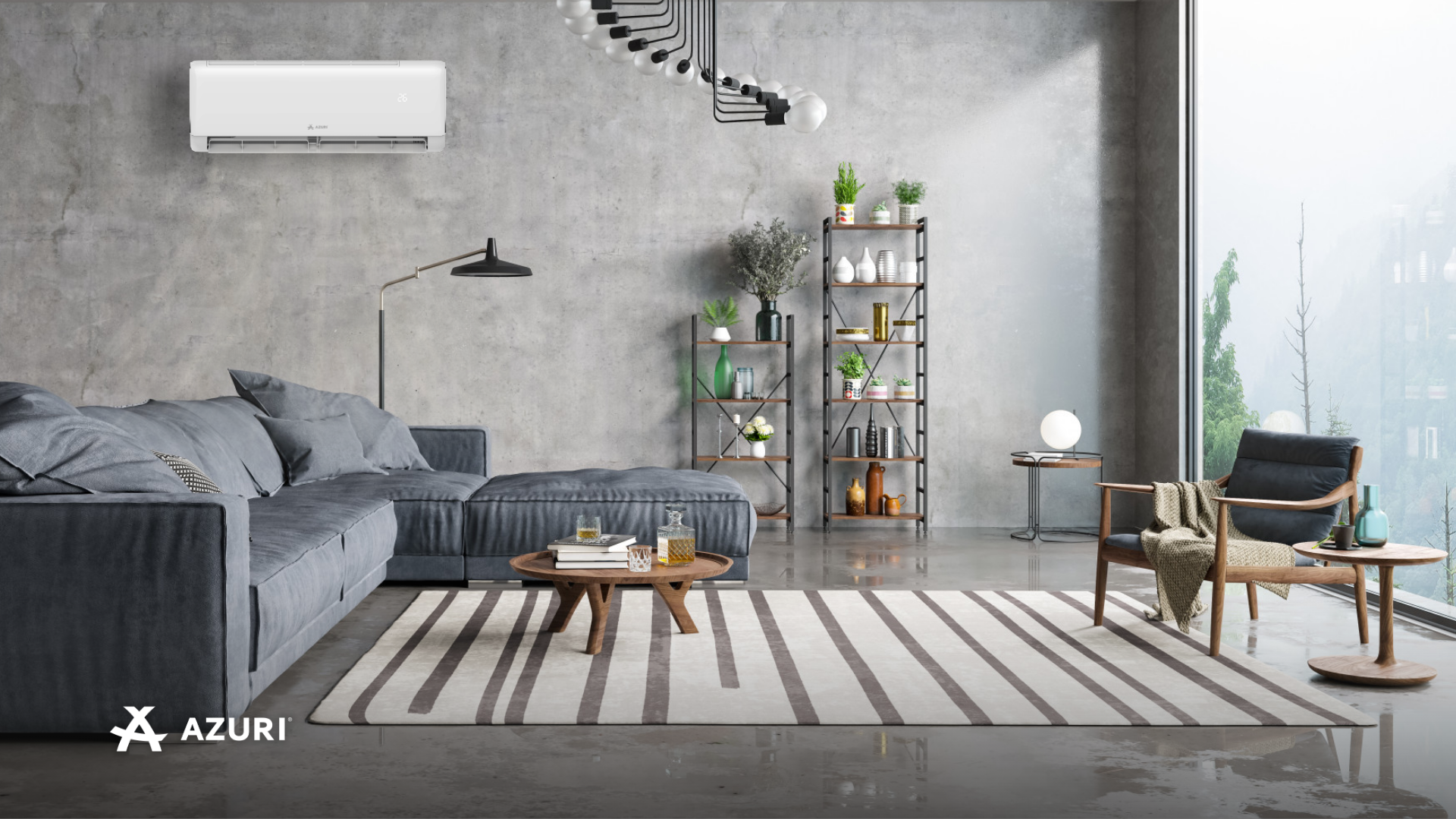 Azuri klíma modern nappaliban
